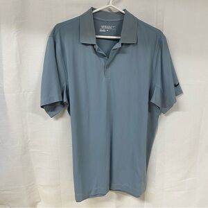 Nike Golf Dri-FIT Blue Performance Polo Shirt Men’s Medium